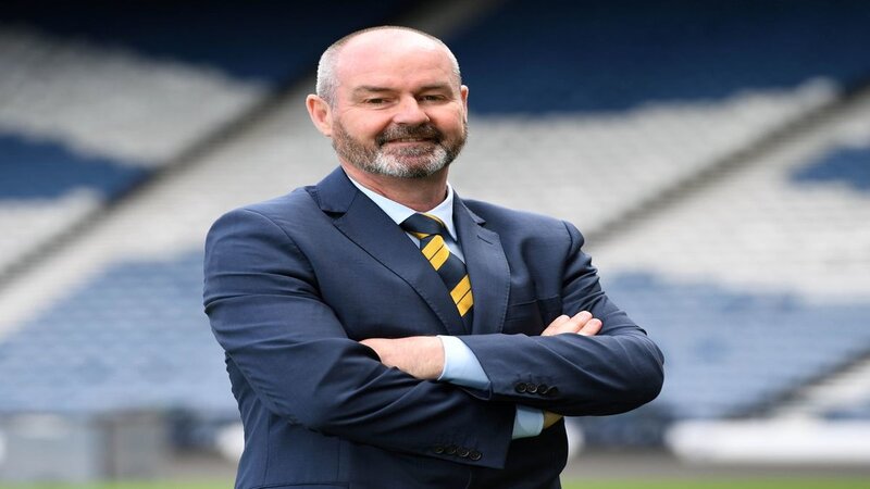 HLV trưởng Steve Clarke của đội tuyển bóng đá quốc gia Scotland