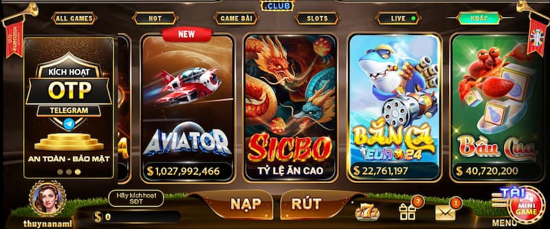 HIT CLUB – Thế giới game cá cược trực tuyến không giới hạn